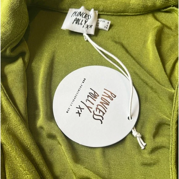 Princess Polly Party Time Mini Dress Green - Picture 6 of 8